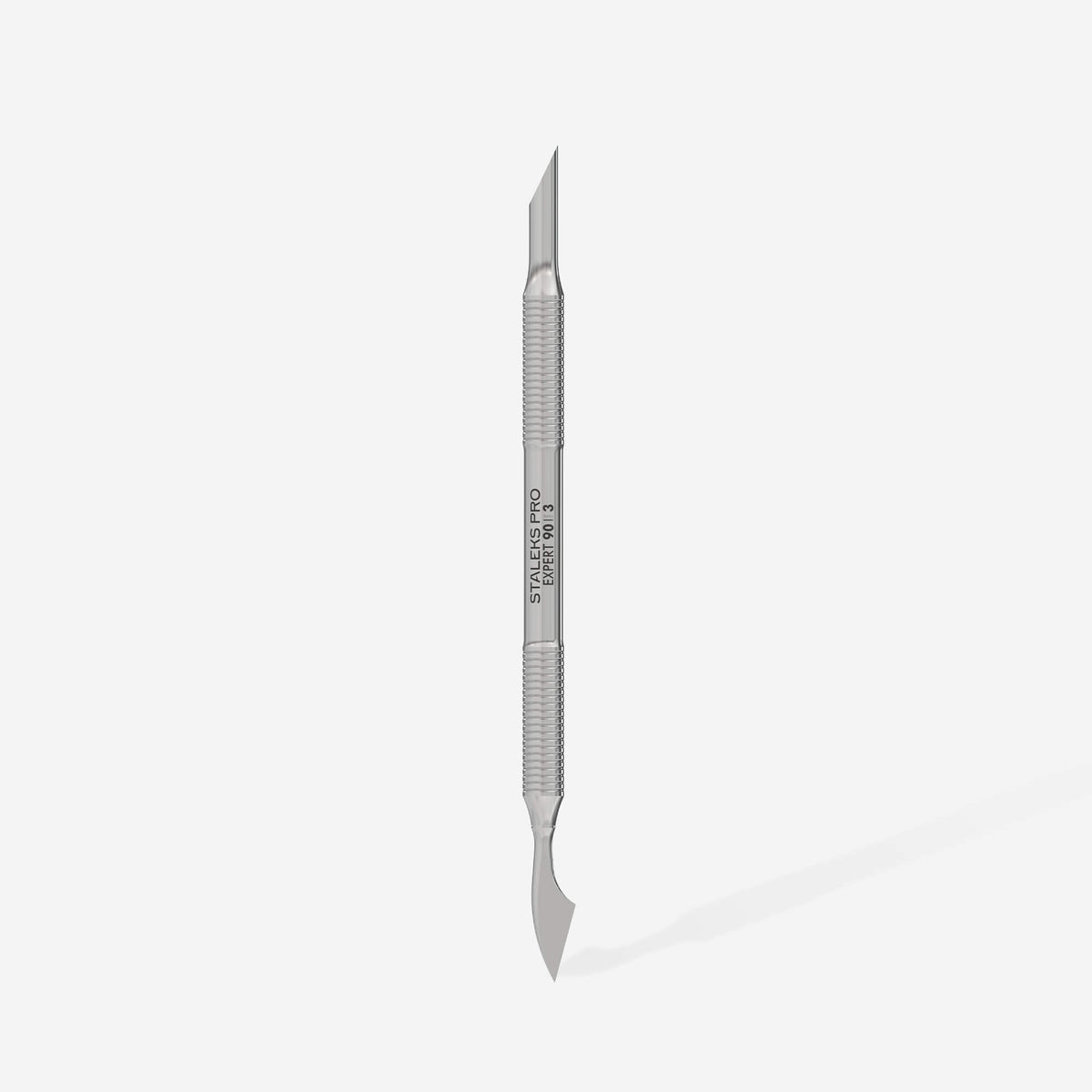 Staleks Pro Cuticle Pusher EXPERT 90 Type 3 Stainless Steel, out of package. product image 