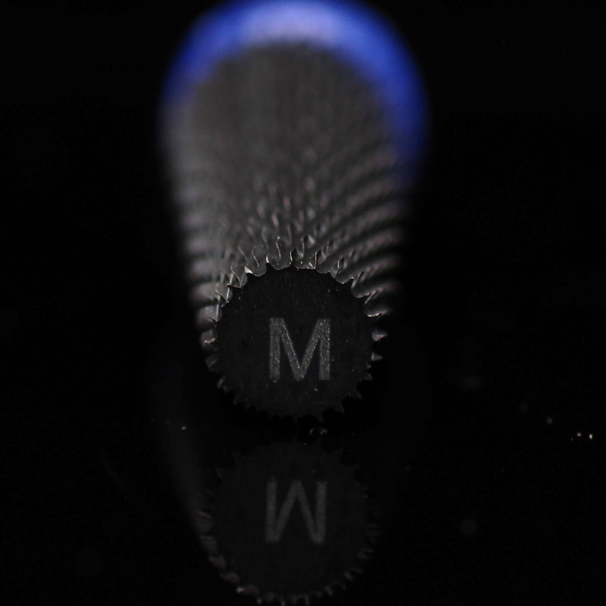 Detailed close up of Phenomenail® precision 5-in-1 Carbide nail drill bit 5mm MEDIUM