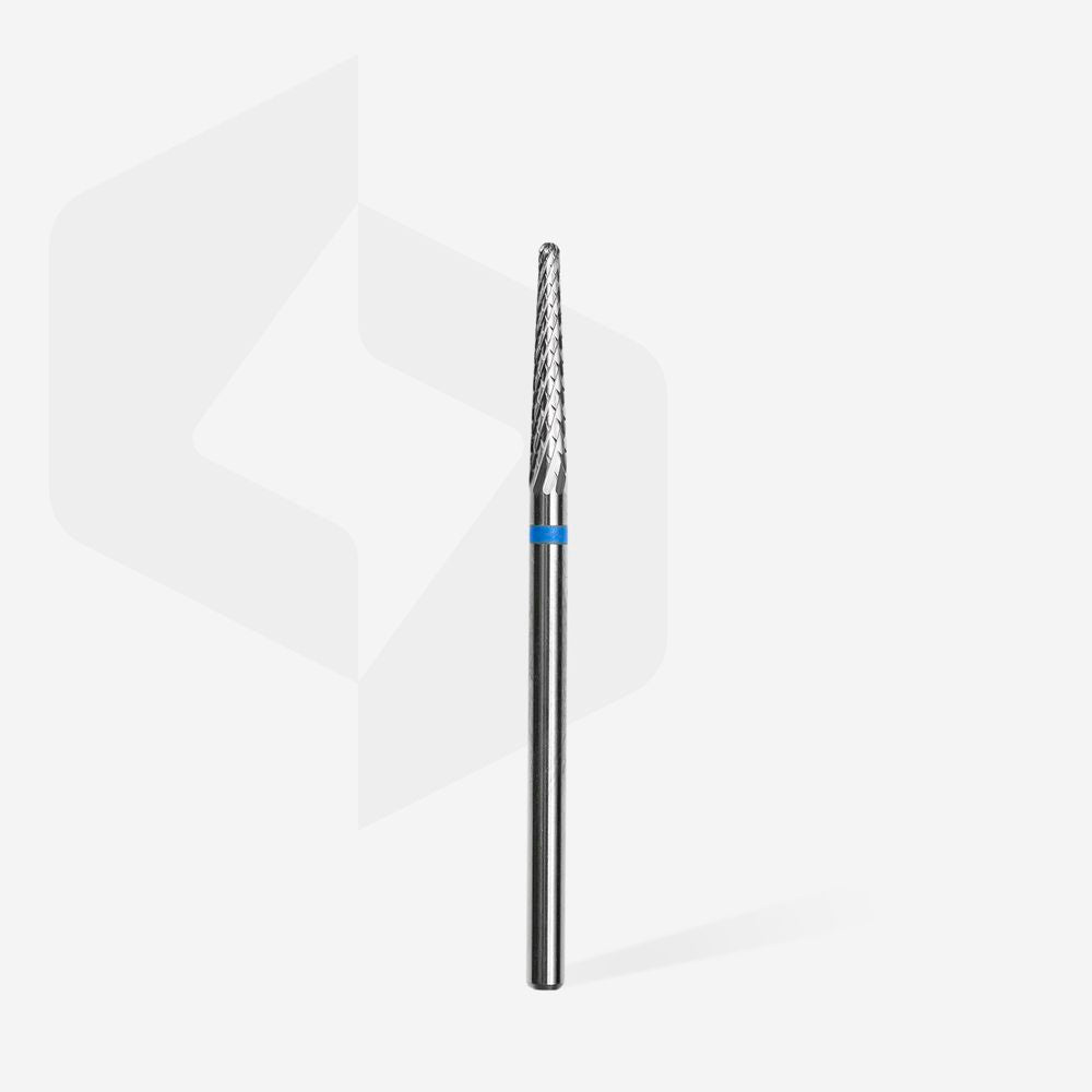  Staleks Pro Carbide Cone Nail Drill Bit 2.3mm blue (Medium) full image